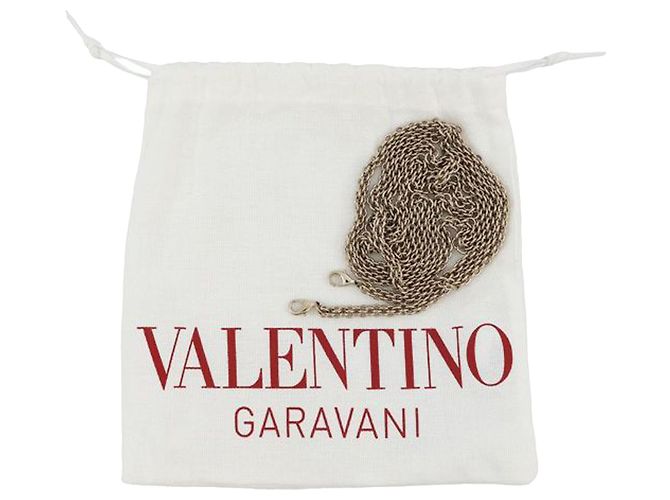 Tarjetero VLogo con cadena de piel rosa Valentino - vista 15