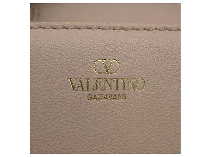 Tarjetero VLogo con cadena de piel rosa Valentino - vista 5
