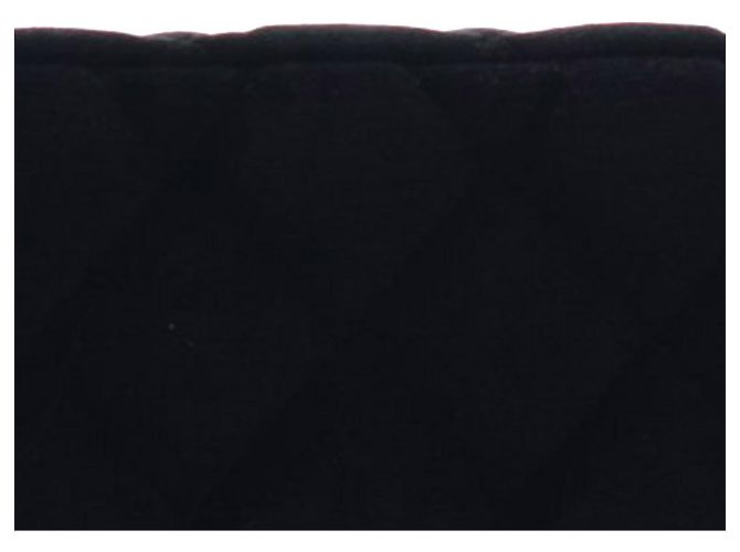 Clutch Coco in velluto matelassé nero Chanel con catena - vista 14