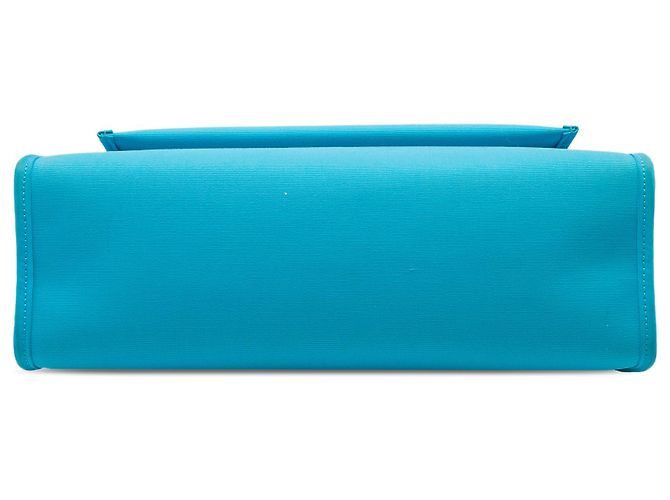Hermès Blue Toile Verso Herbag Zip 31 - vista 3