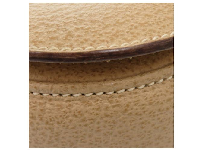 Gucci Beige Grained Calfskin Bamboo Night - vista 13