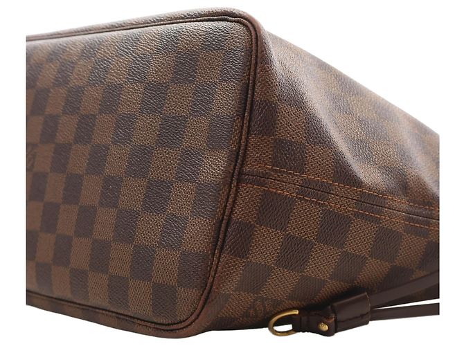 Louis Vuitton Brown Damier Ebene Neverfull MM - vista 12