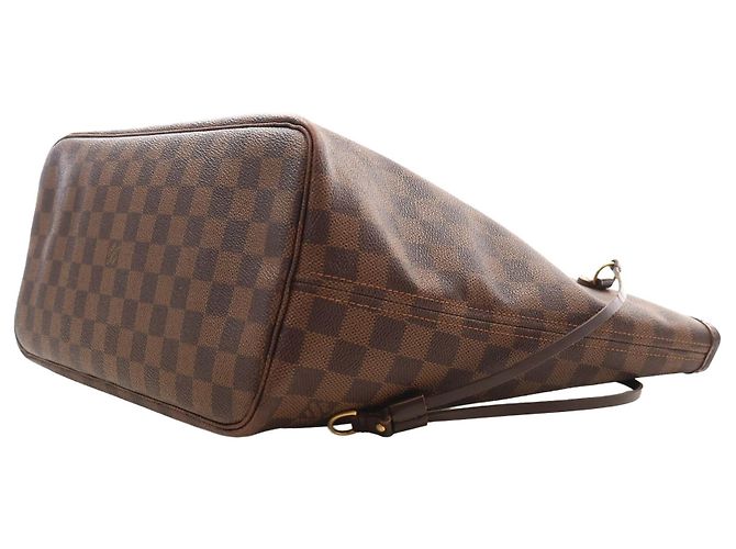 Louis Vuitton Brown Damier Ebene Neverfull MM - vista 13