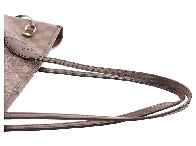 Louis Vuitton Brown Damier Ebene Neverfull MM - vista 15