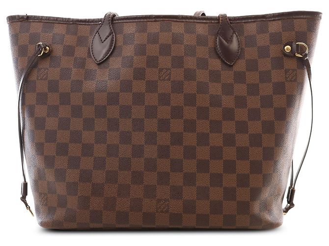 Louis Vuitton Brown Damier Ebene Neverfull MM - vista 2