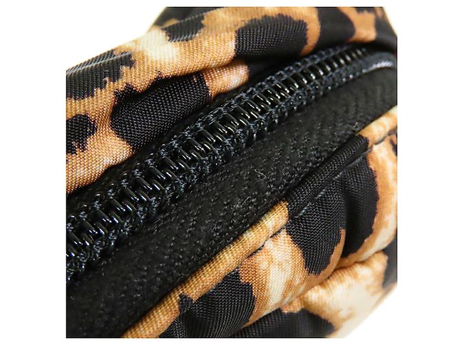 Bolso cinturón Prada de Tessuto beige con estampado de leopardo - vista 7