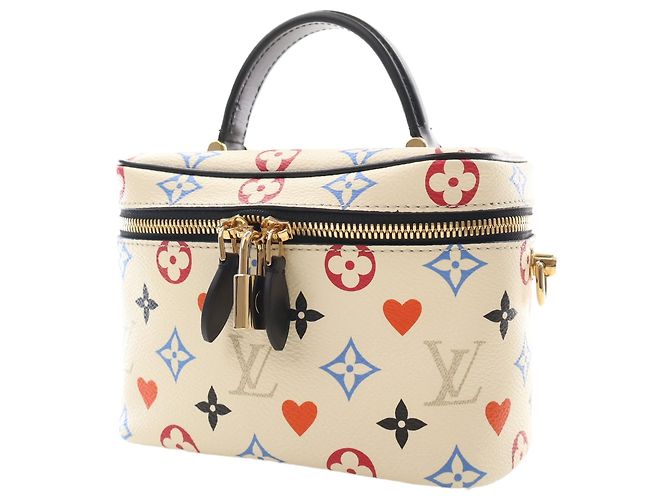 Louis Vuitton White Monogram Game On Vanity Case PM - Ansicht 10