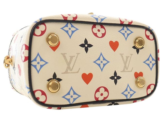Louis Vuitton White Monogram Game On Vanity Case PM - Ansicht 12