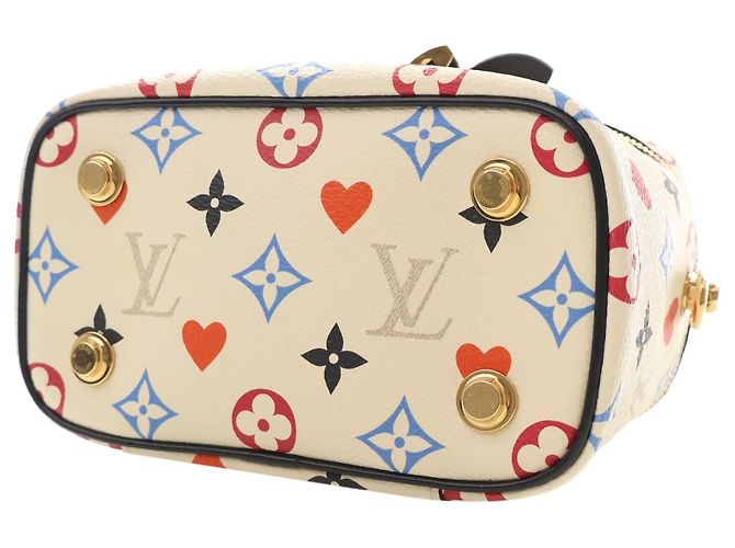 Louis Vuitton White Monogram Game On Vanity Case PM - Ansicht 13