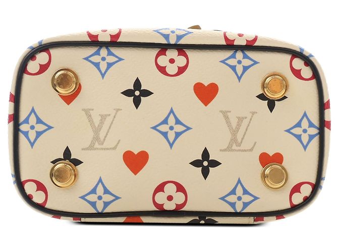 Louis Vuitton White Monogram Game On Vanity Case PM - Ansicht 3