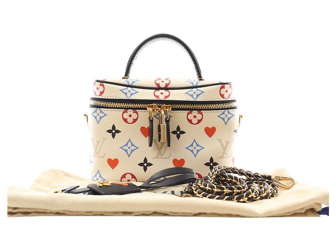 Louis Vuitton White Monogram Game On Vanity Case PM - Ansicht 6