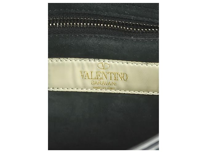 Pochette da Polso Valentino Rolling Rockstud in Pelle Nera - vista 10