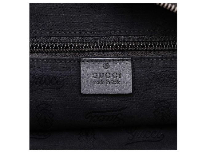 Borsa Tote Gucci Large GG Stampata Nera - vista 5