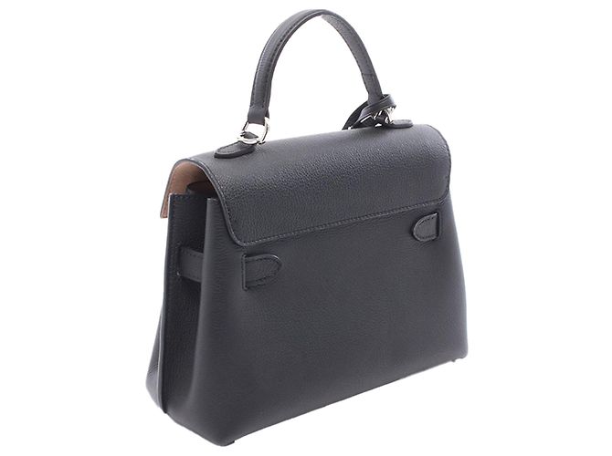 Louis Vuitton LockMe Ever BB in pelle di vitello grana nero - vista 2