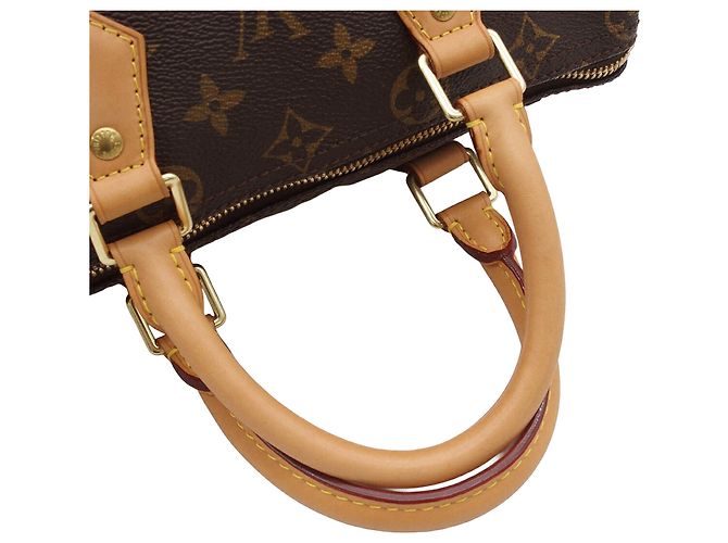 Louis Vuitton Brown Monogram Speedy Bandouliere 25 - vista 16