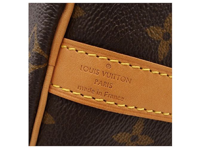 Louis Vuitton Brown Monogram Speedy Bandouliere 25 - vista 5