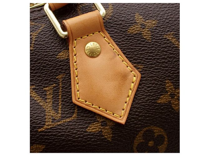 Louis Vuitton Brown Monogram Speedy Bandouliere 25 - vista 7