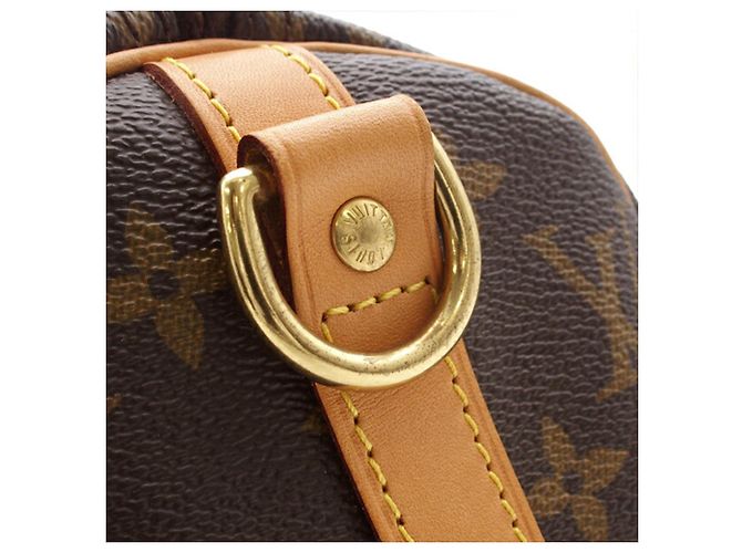 Louis Vuitton Brown Monogram Speedy Bandouliere 25 - vista 8