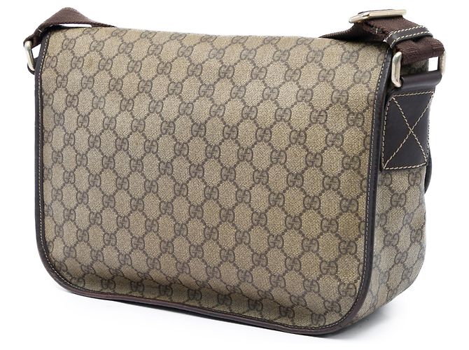 Gucci Beige GG Supreme Crossbody - vista 2