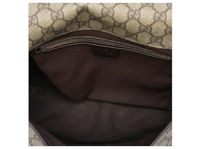 Gucci Beige GG Supreme Crossbody - vista 4