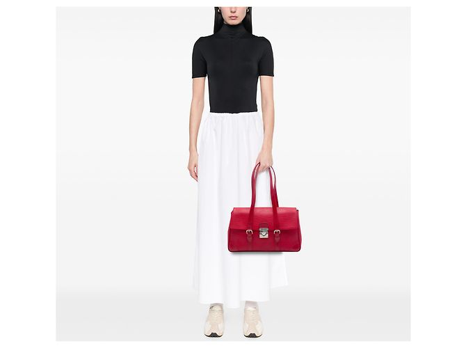 Louis Vuitton Red Epi Segur MM - vista 6