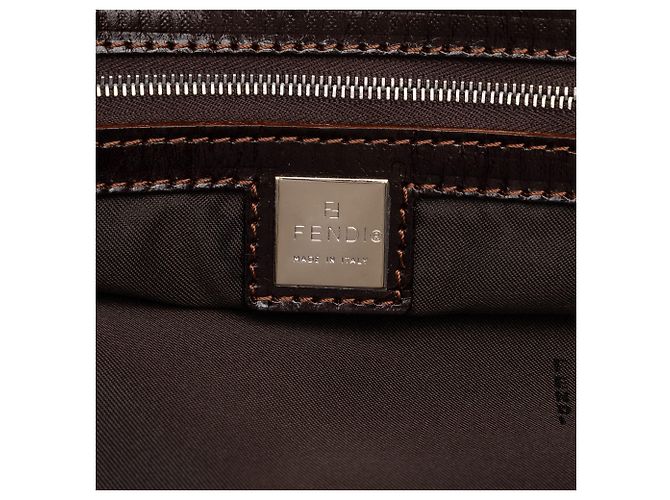 Fendi Large Zucca Canvas Tote in Braun - Ansicht 5