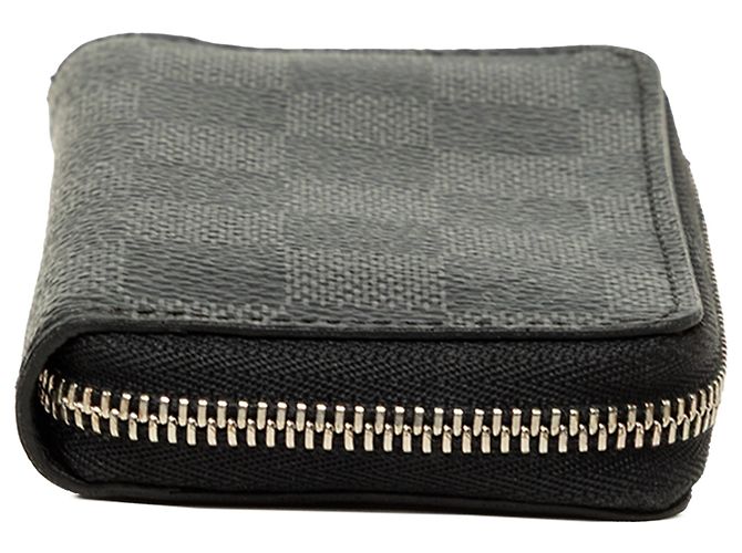 Monedero Zippy Louis Vuitton Blue Damier Graphite - vista 3