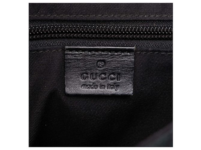 Borsa a tracolla Gucci in tela GG nera - vista 5