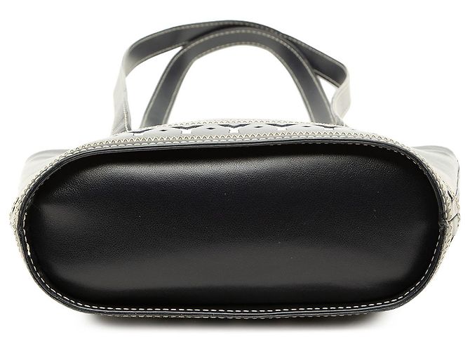 Autre Marque Borsa a spalla Saint Laurent Y Cut Out in pelle nera - vista 3