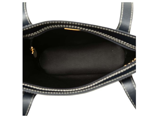 Autre Marque Borsa a spalla Saint Laurent Y Cut Out in pelle nera - vista 4