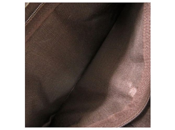 Borsa Tote Burberry Beige House Check Canvas - vista 5