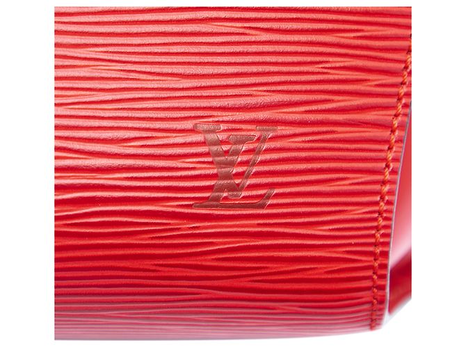 Louis Vuitton Red Epi Mabillon - vista 5