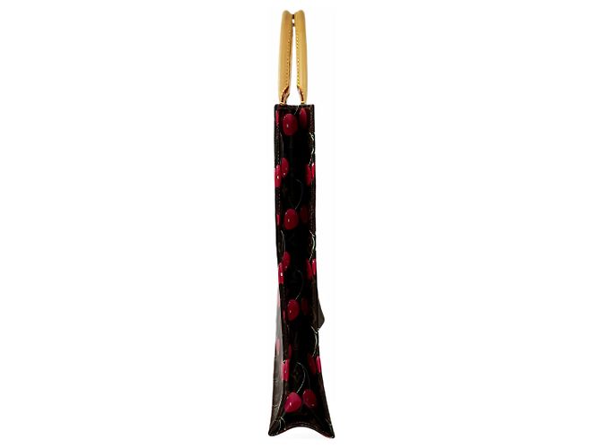 Louis Vuitton Brown Takashi Murakami Monogram Cerises Sac Plat - vista 12