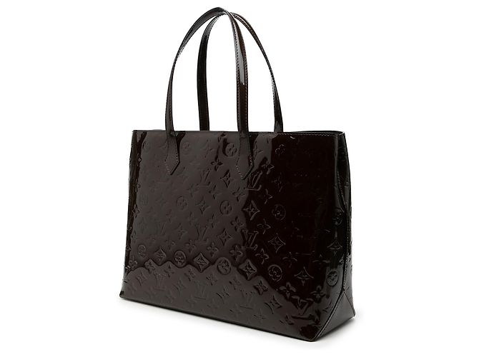Louis Vuitton Purple Monogram Vernis Wilshire MM - vista 2