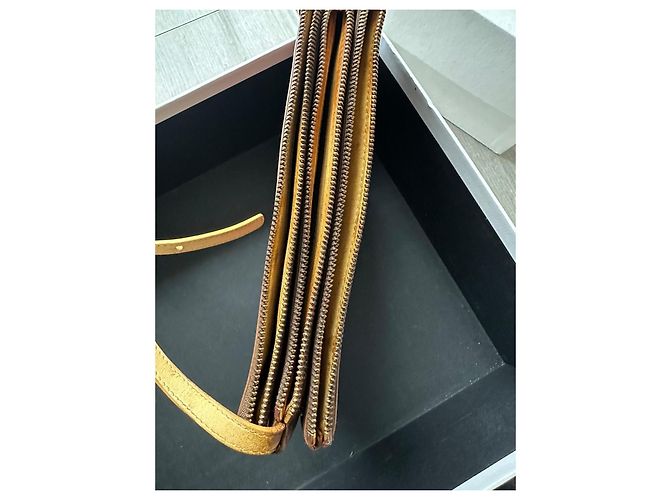 Céline Celine Borsa Triomphe Pochette in pelle marrone - vista 11