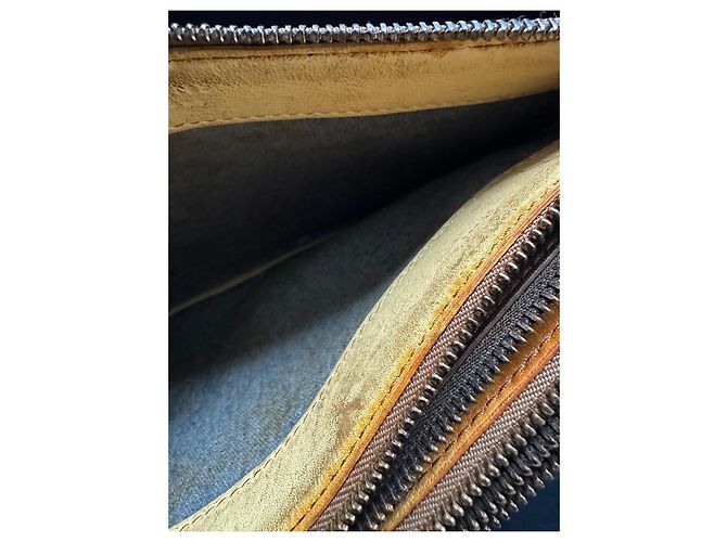 Céline Celine Borsa Triomphe Pochette in pelle marrone - vista 7