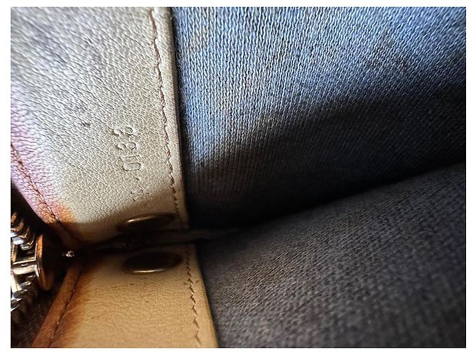 Céline Celine Borsa Triomphe Pochette in pelle marrone - vista 8