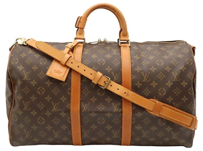 Borsa Louis Vuitton Monogram Keepall Bandoulière 50 - vista 2