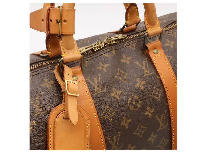Borsa Louis Vuitton Monogram Keepall Bandoulière 50 - vista 6