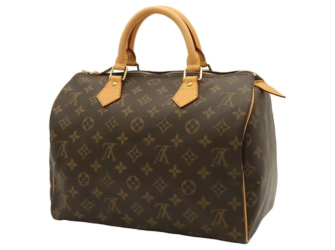 Borsa Louis Vuitton Monogram Speedy 30 - vista 3