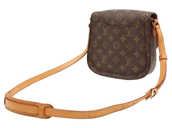 Saint-Cloud Borsa a tracolla Louis Vuitton Monogram Saint Cloud MM - vista 3