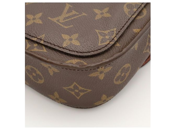 Saint-Cloud Borsa a tracolla Louis Vuitton Monogram Saint Cloud MM - vista 4