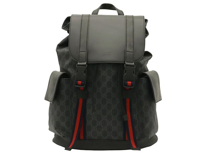 Zaino Gucci Soft GG Supreme Sherry Line - vista 2