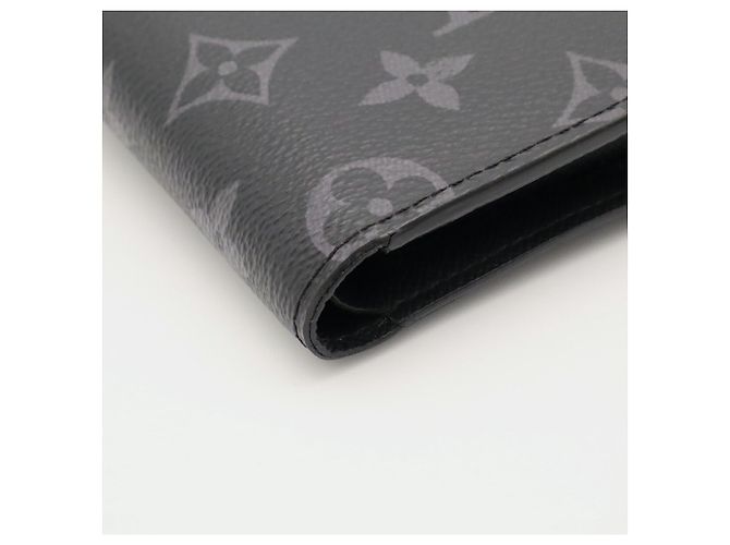 Portafoglio bi-fold Louis Vuitton Monogram Eclipse - vista 4