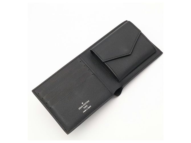 Portafoglio bi-fold Louis Vuitton Monogram Eclipse - vista 5