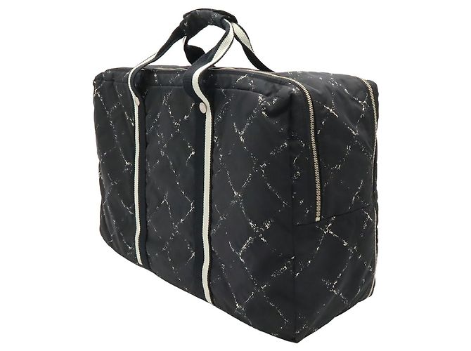 Borsa Boston Chanel Old Travel Line - vista 3