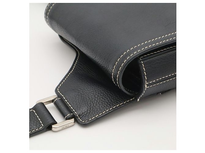 Borsa a tracolla in pelle Christian Dior x Shawn Stussy - vista 5