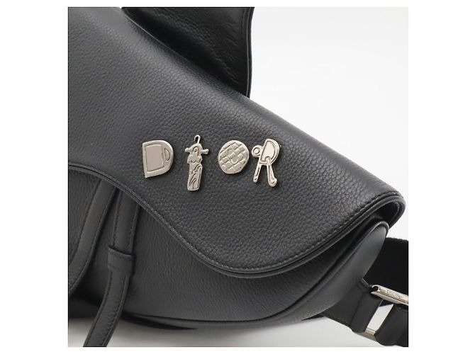 Borsa Saddle Christian Dior Nera - vista 10