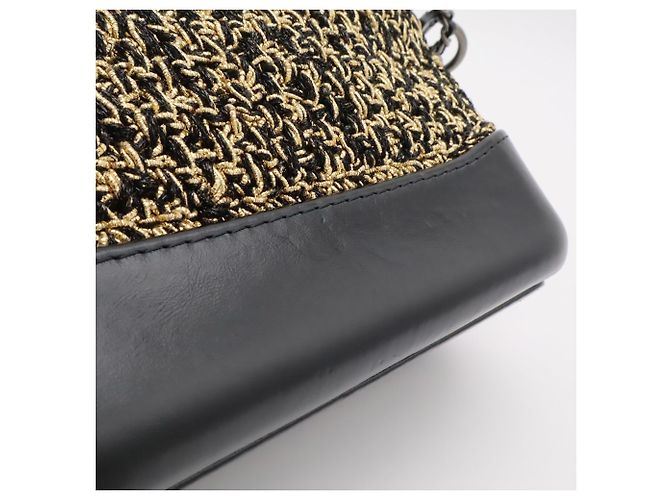 Borsa a tracolla Chanel Gabrielle de Chanel Tweed Small Hobo - vista 10