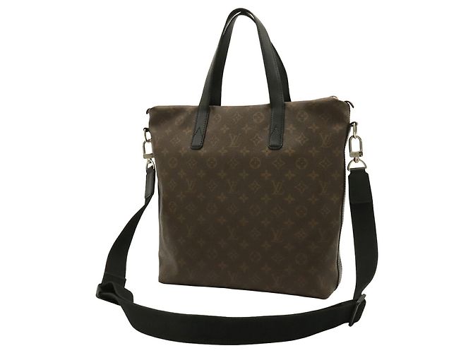 Borsa Tote Louis Vuitton Monogram Macassar Kitan - vista 3